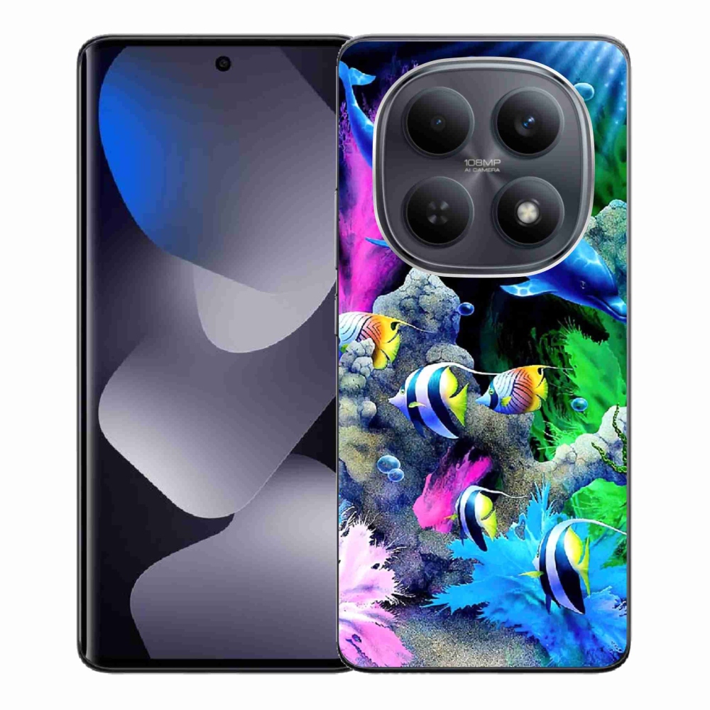 Gélový kryt mmCase na Xiaomi Redmi Note 15 4G - morský svet