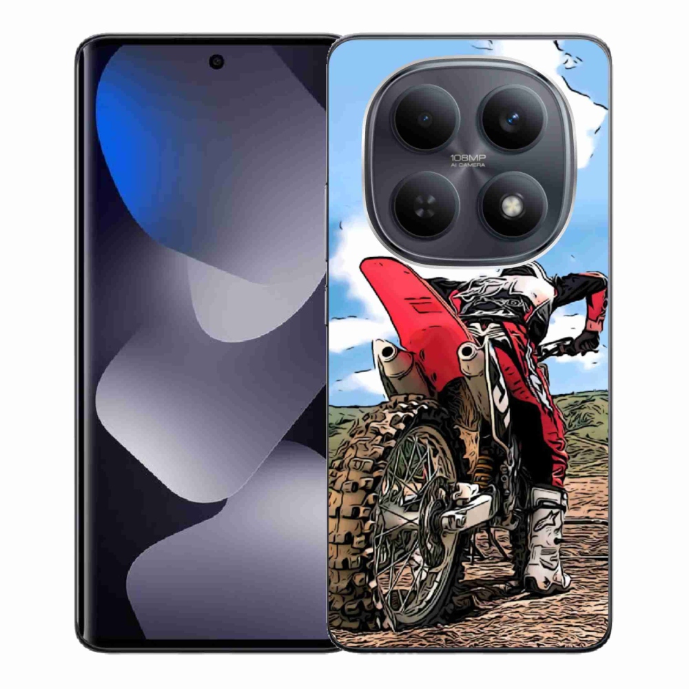 Gélový kryt mmCase na Xiaomi Redmi Note 15 4G - moto