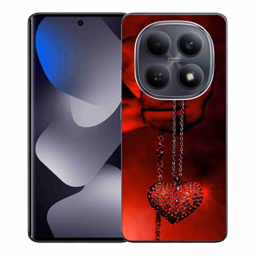 Gélový kryt mmCase na Xiaomi Redmi Note 15 4G - náhrdelník
