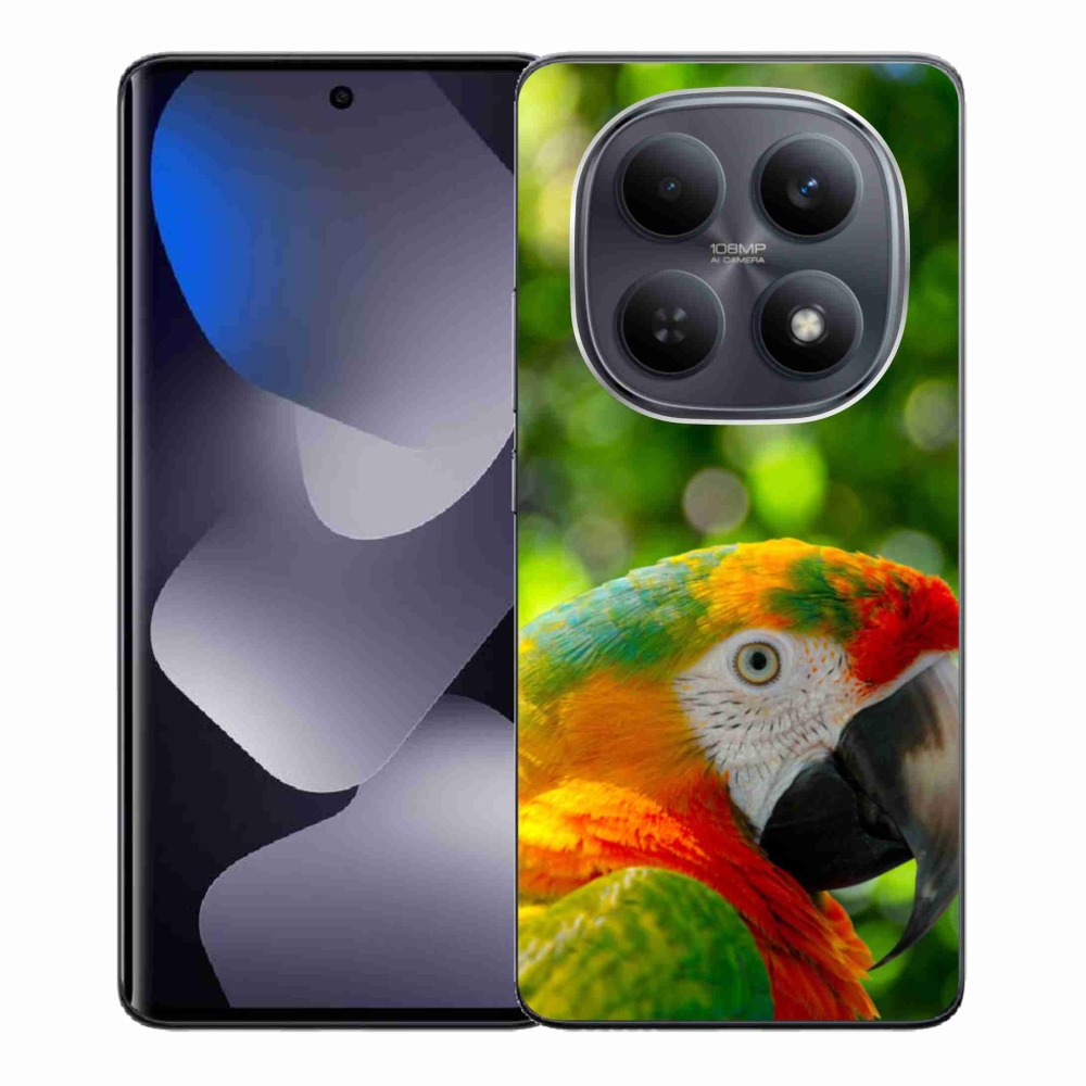 Gélový kryt mmCase na Xiaomi Redmi Note 15 4G - papagáj ara 3