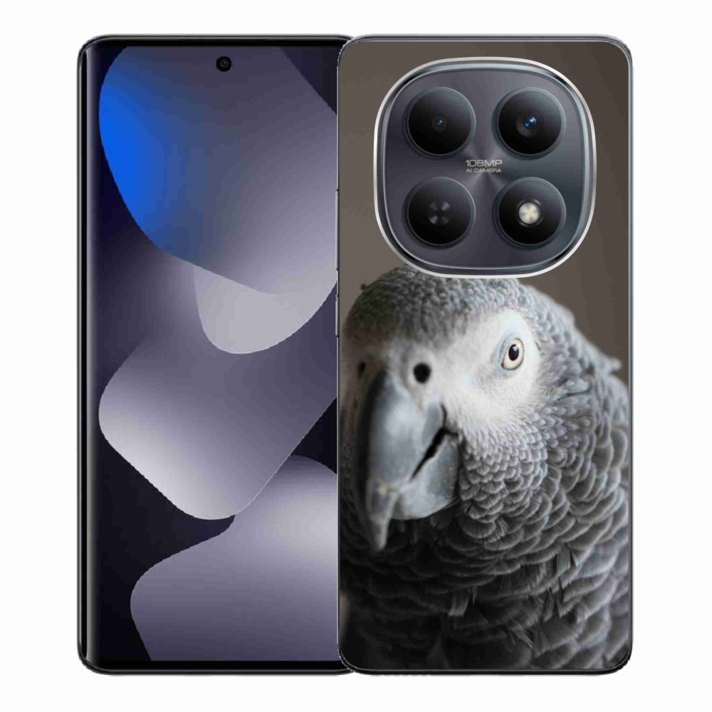 Gélový kryt mmCase na Xiaomi Redmi Note 15 4G - papagáj žako 2