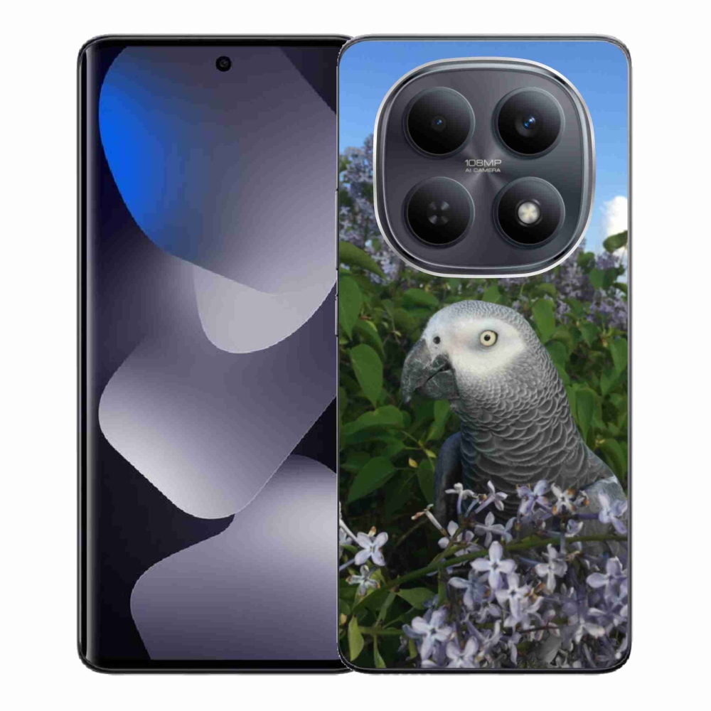 Gélový kryt mmCase na Xiaomi Redmi Note 15 4G - papagáj žako