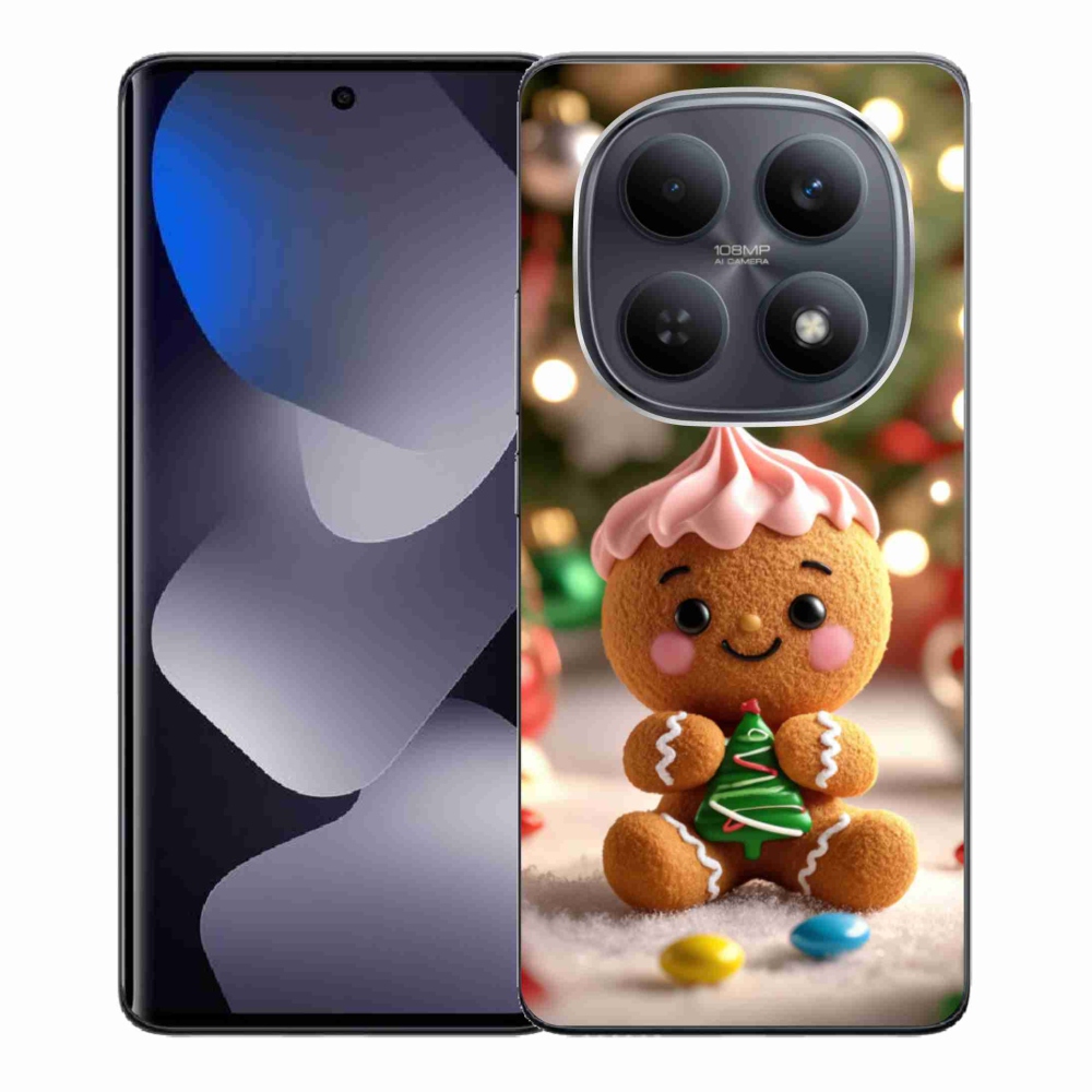 Gélový kryt mmCase na Xiaomi Redmi Note 15 4G - perníček