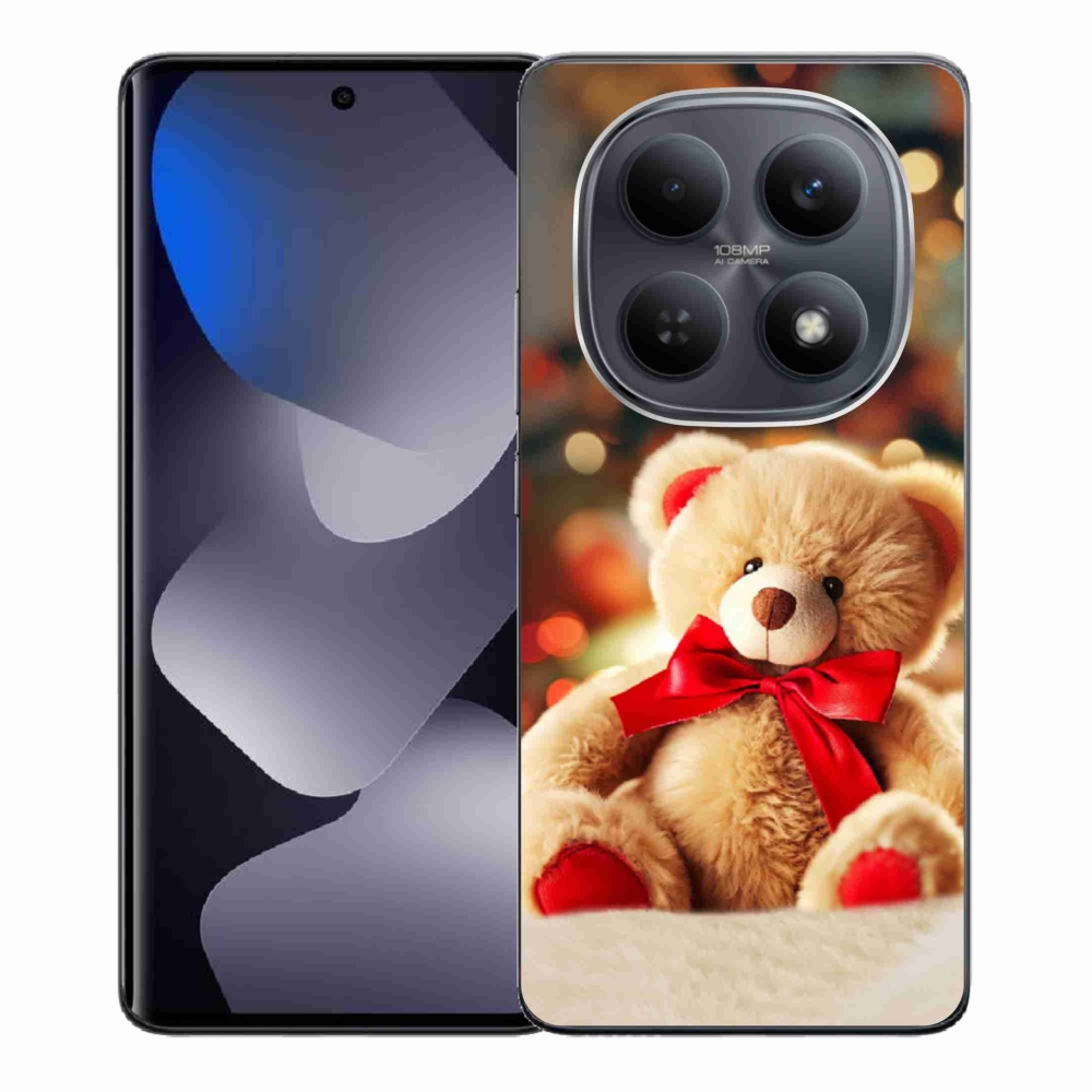 Gélový kryt mmCase na Xiaomi Redmi Note 15 4G - plyšový medvedík
