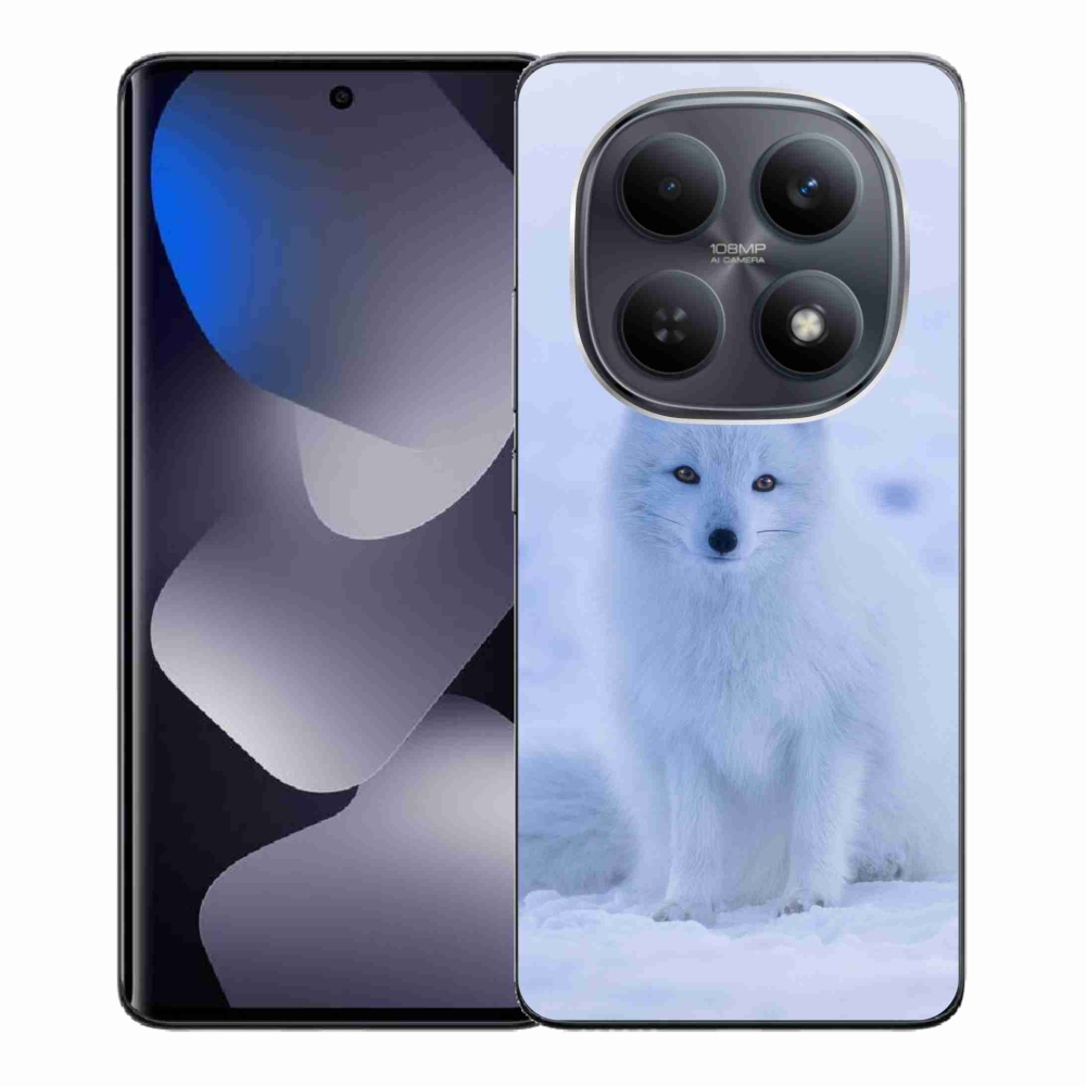 Gélový kryt mmCase na Xiaomi Redmi Note 15 4G - polárna líška
