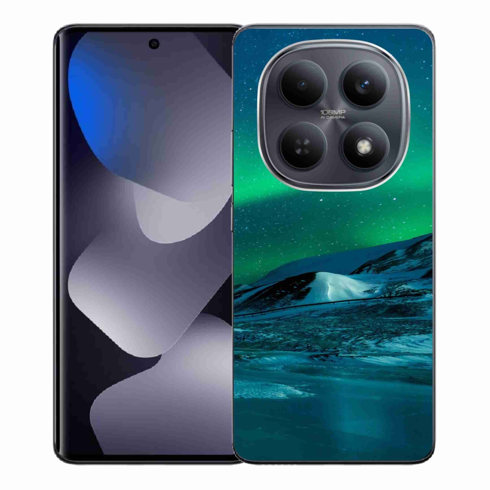Gélový kryt mmCase na Xiaomi Redmi Note 15 4G - polárna žiara
