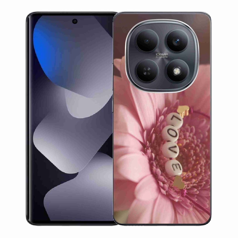 Gélový kryt mmCase na Xiaomi Redmi Note 15 4G - prívesok love
