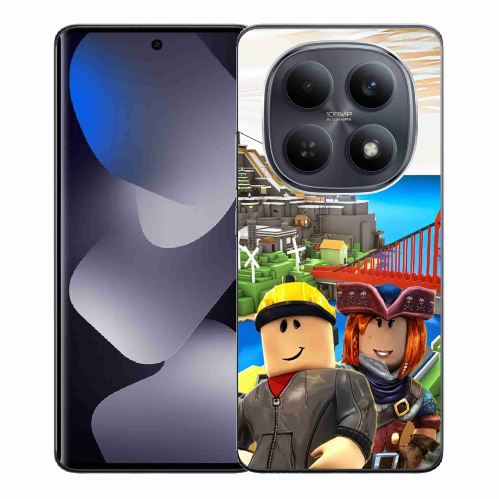 Gélový kryt mmCase na Xiaomi Redmi Note 15 4G - roblox 1