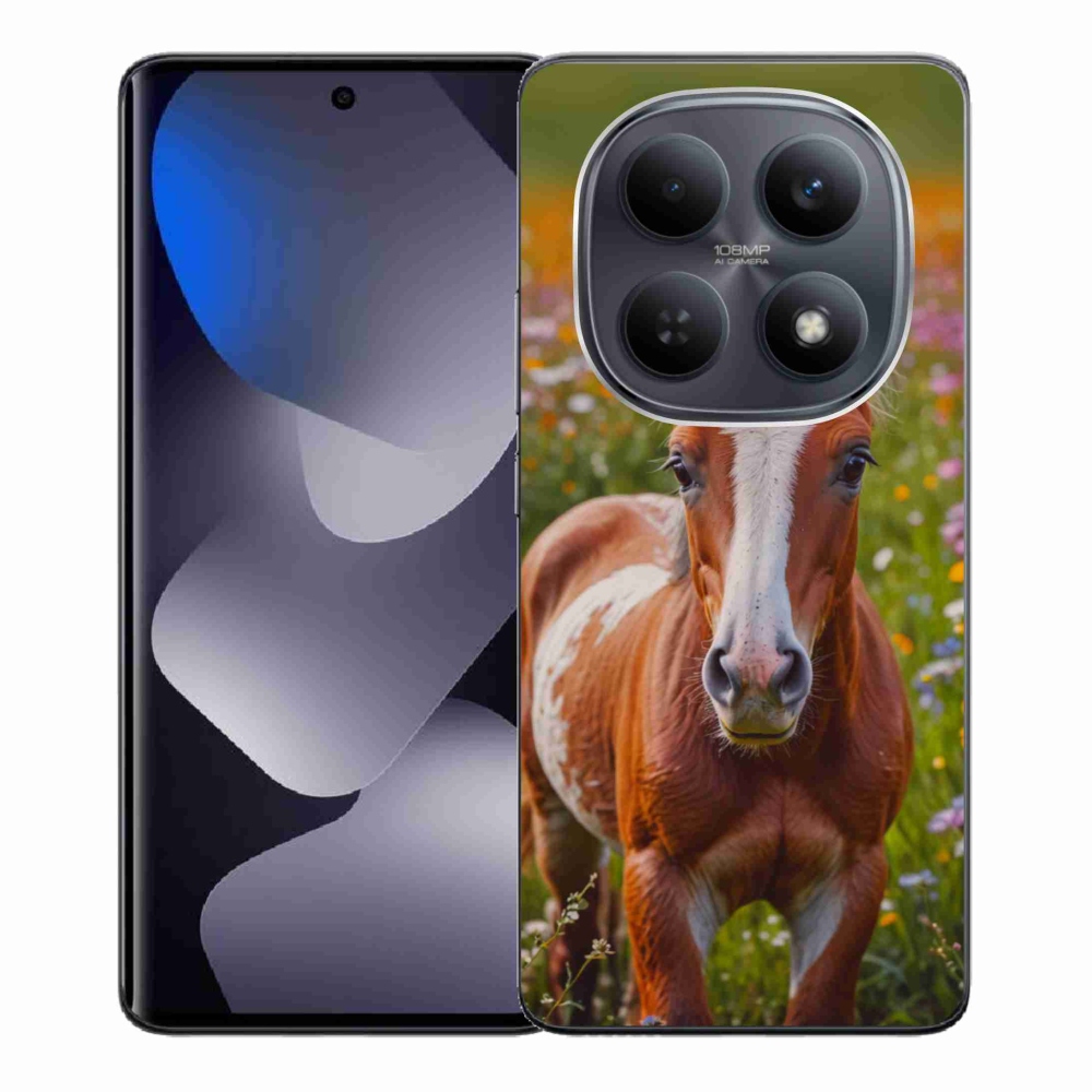 Gélový kryt mmCase na Xiaomi Redmi Note 15 4G - roztomilé žriebä