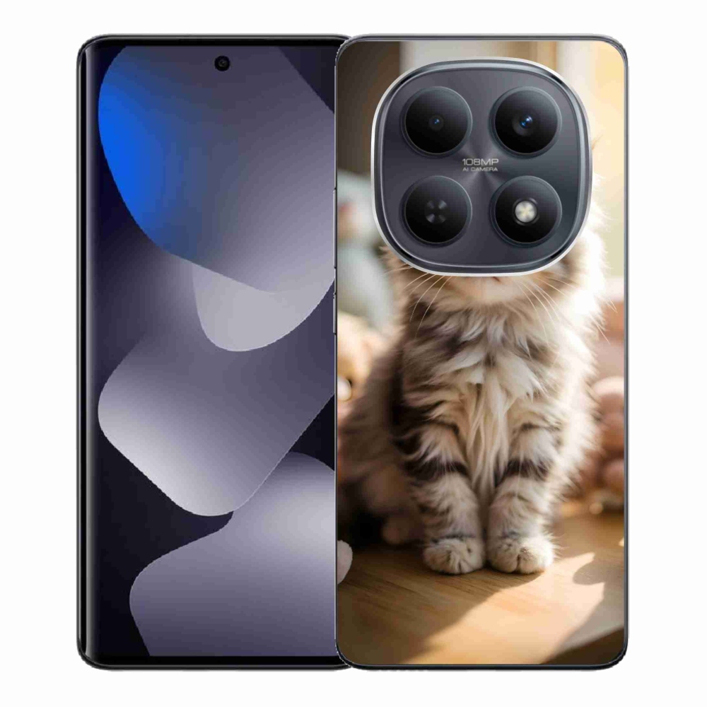 Gélový kryt mmCase na Xiaomi Redmi Note 15 4G - roztomilé mačiatko 10