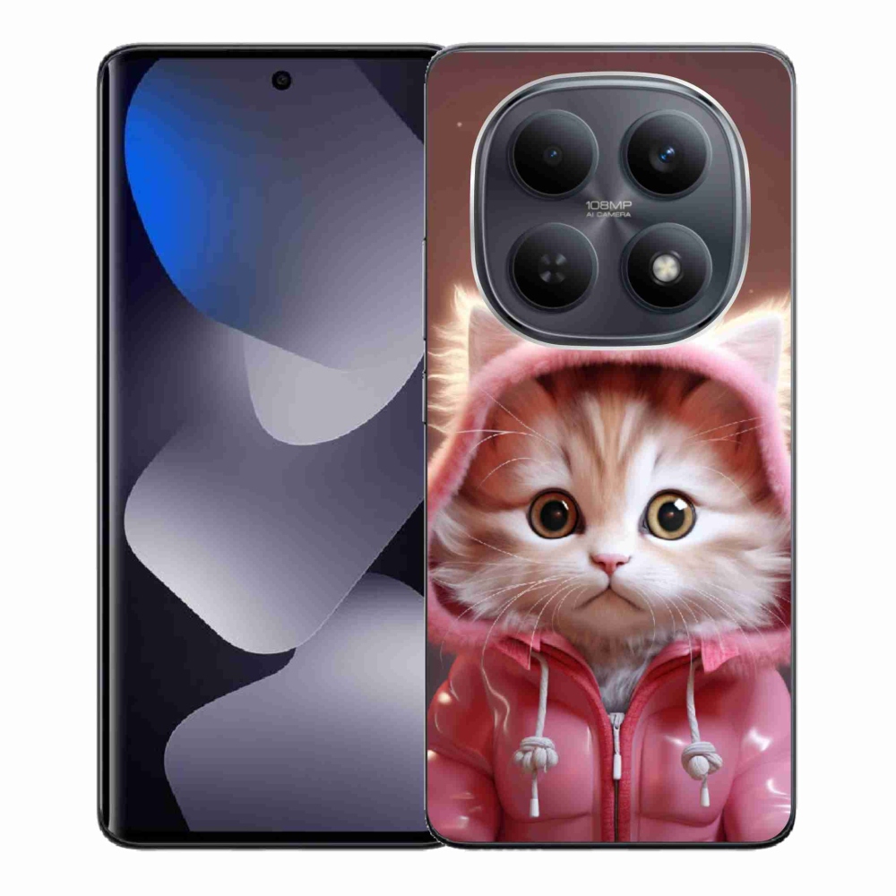 Gélový kryt mmCase na Xiaomi Redmi Note 15 4G - roztomilé mačiatko 3