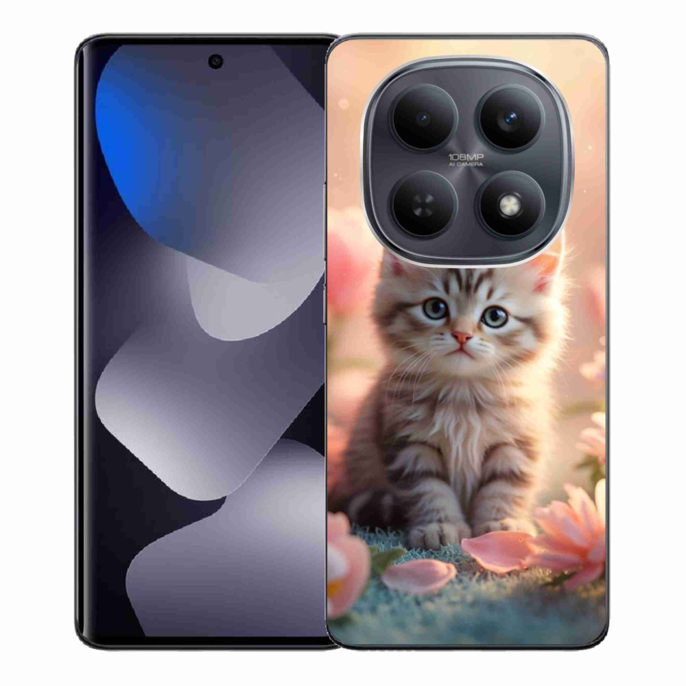 Gélový kryt mmCase na Xiaomi Redmi Note 15 4G - roztomilé mačiatko 8