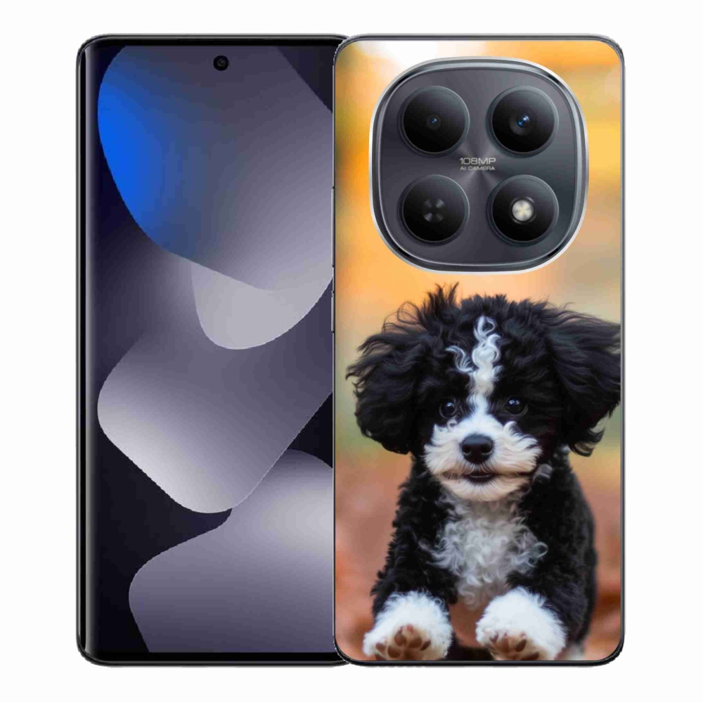 Gélový kryt mmCase na Xiaomi Redmi Note 15 4G - roztomilé šteňa 2