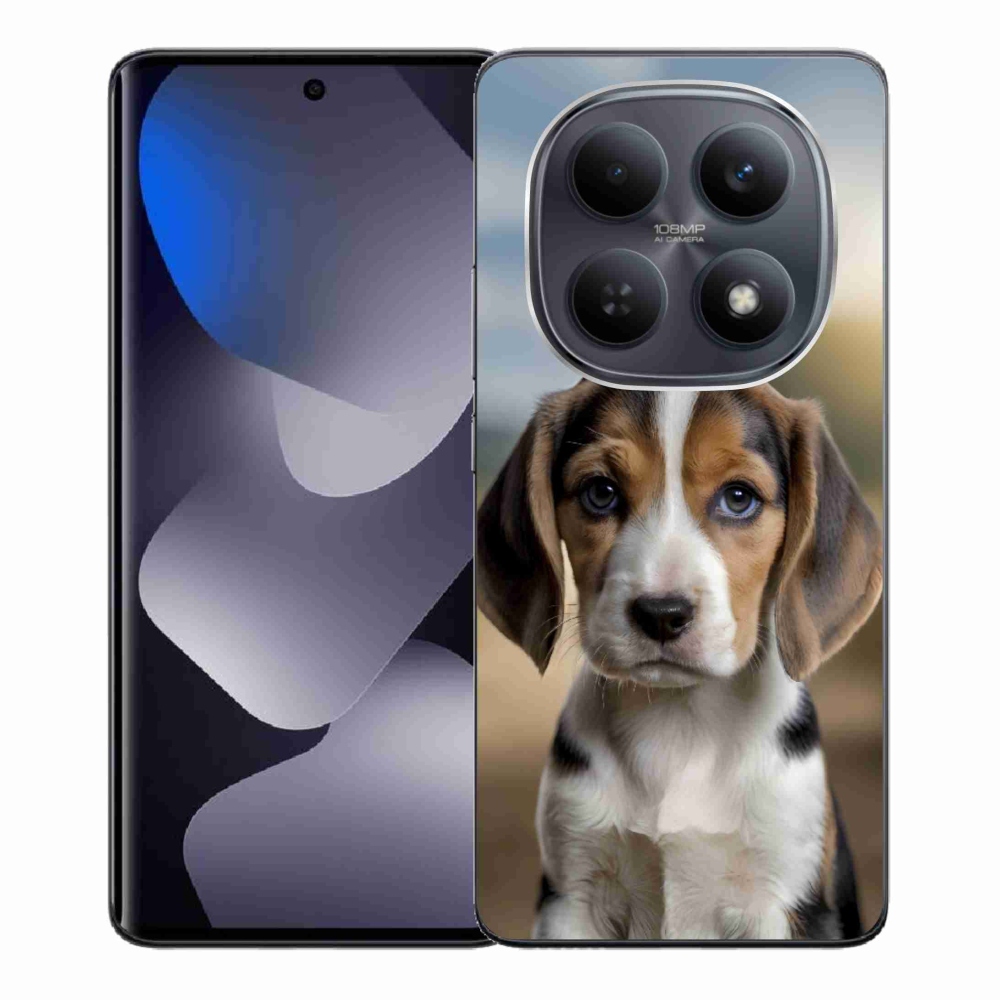 Gélový kryt mmCase na Xiaomi Redmi Note 15 4G - roztomilý bígl