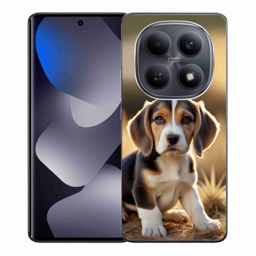Gélový kryt mmCase na Xiaomi Redmi Note 15 4G - roztomilý bígl