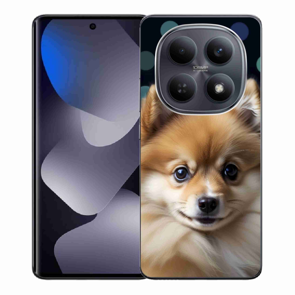 Gélový kryt mmCase na Xiaomi Redmi Note 15 4G - roztomilý pomeranian