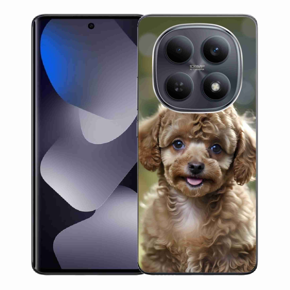 Gélový kryt mmCase na Xiaomi Redmi Note 15 4G - roztomilý pudel