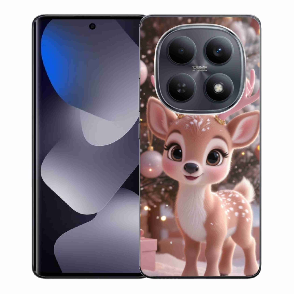 Gélový kryt mmCase na Xiaomi Redmi Note 15 4G - roztomilý sob