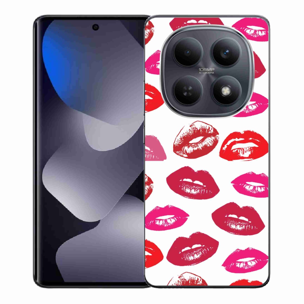Gélový kryt mmCase na Xiaomi Redmi Note 15 4G - pery