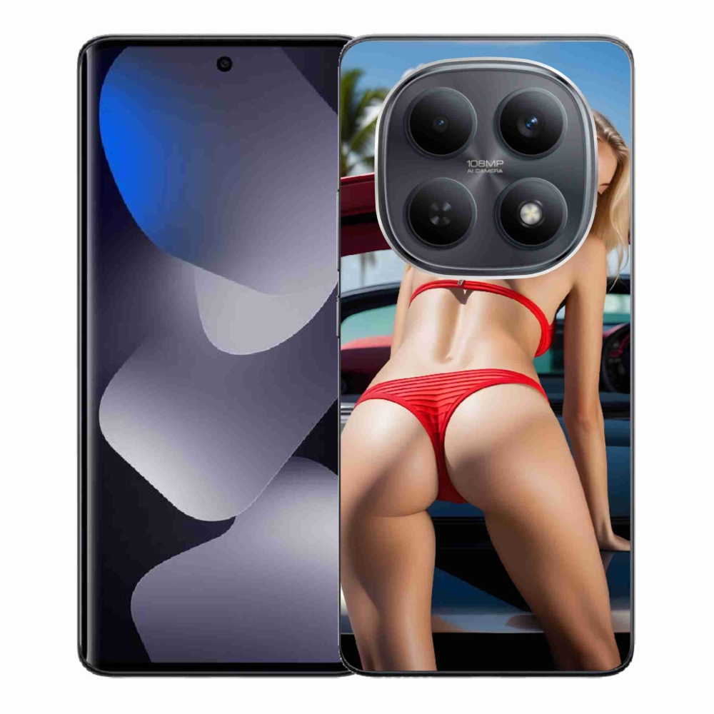 Gélový kryt mmCase na Xiaomi Redmi Note 15 4G - sexy žena 2