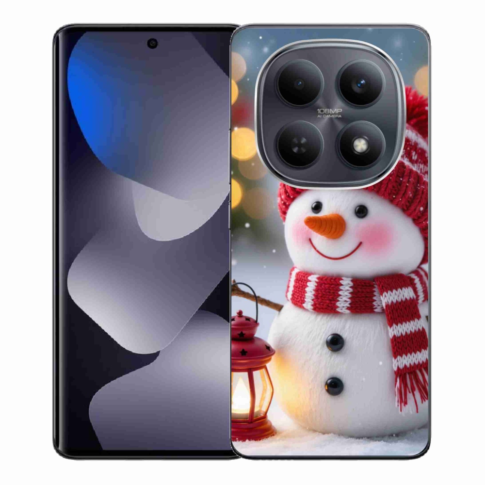 Gélový kryt mmCase na Xiaomi Redmi Note 15 4G - snehuliak 2