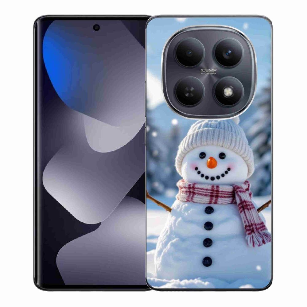 Gélový kryt mmCase na Xiaomi Redmi Note 15 4G - snehuliak 3
