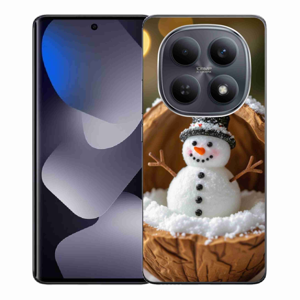 Gélový kryt mmCase na Xiaomi Redmi Note 15 4G - snehuliak 4