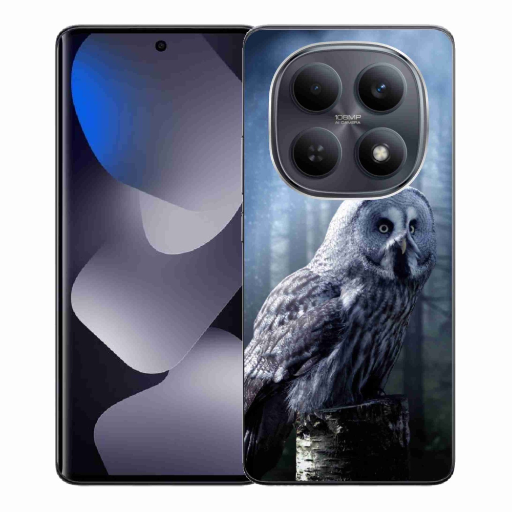 Gélový kryt mmCase na Xiaomi Redmi Note 15 4G - sova