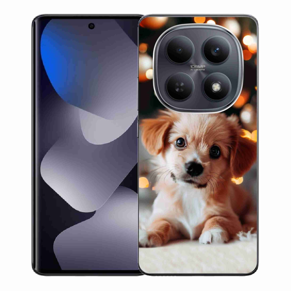 Gélový kryt mmCase na Xiaomi Redmi Note 15 4G - šteniatko