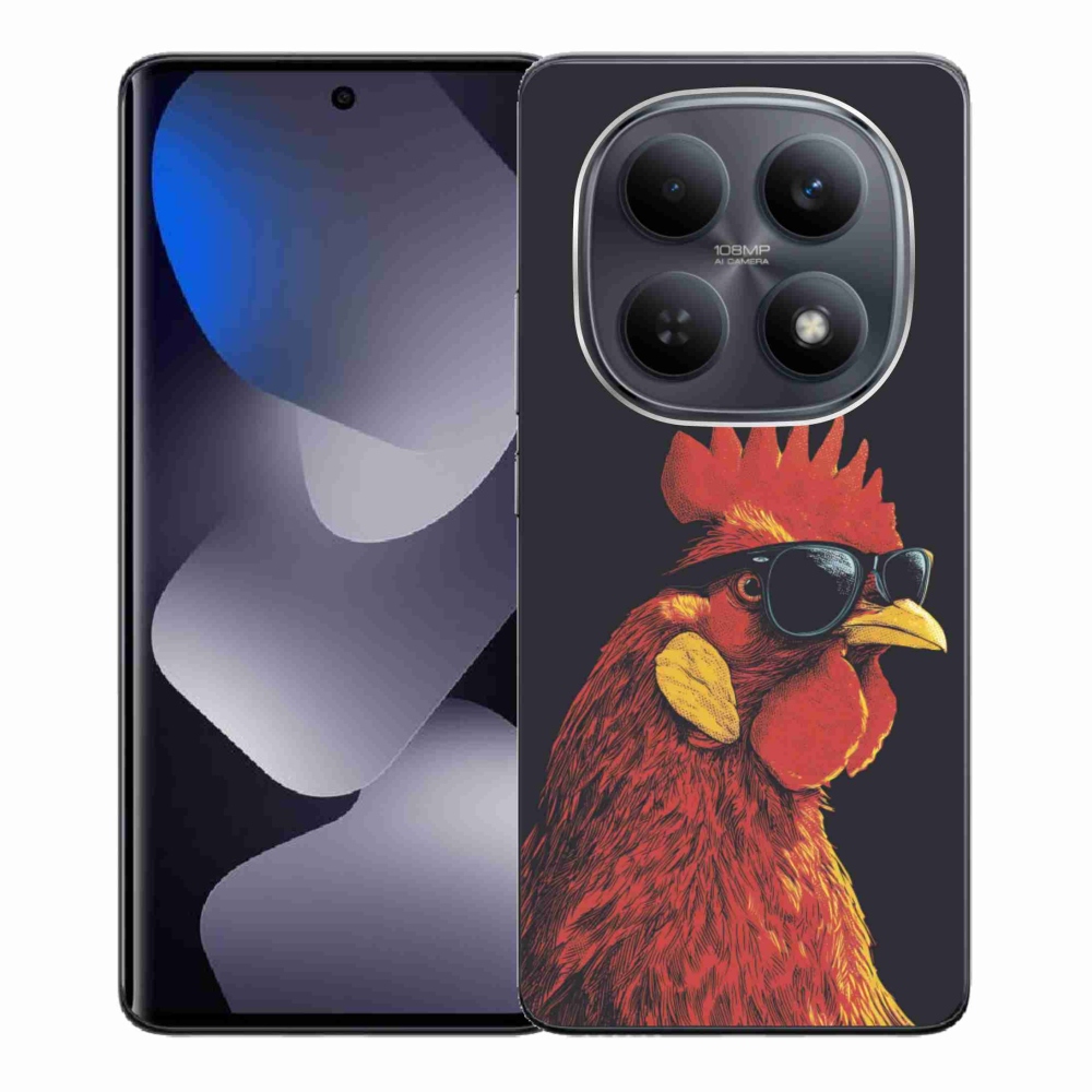 Gélový kryt mmCase na Xiaomi Redmi Note 15 4G - štýlový kohút