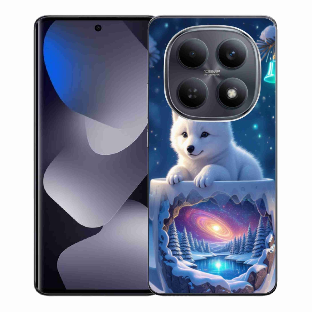 Gélový kryt mmCase na Xiaomi Redmi Note 15 4G - vianočné šteňa