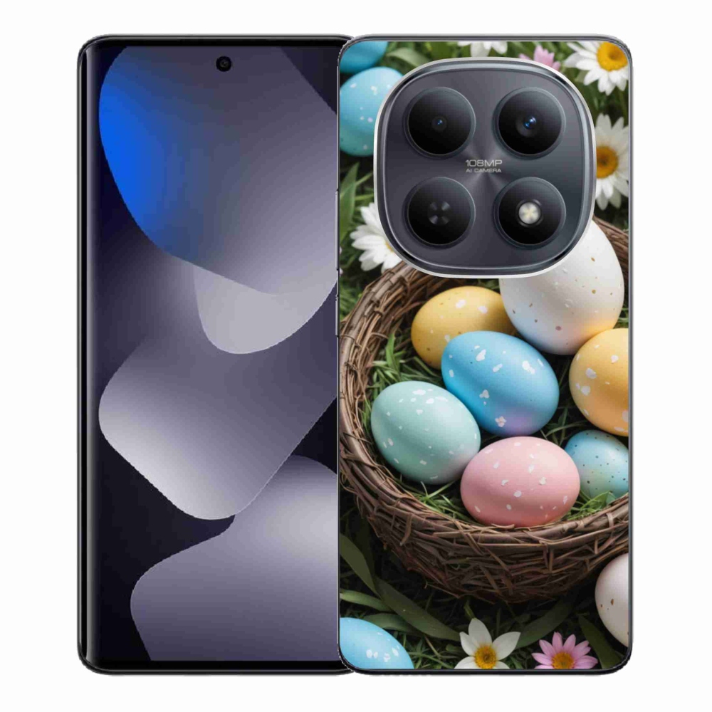 Gélový kryt mmCase na Xiaomi Redmi Note 15 4G - veľkonočné vajíčka 2