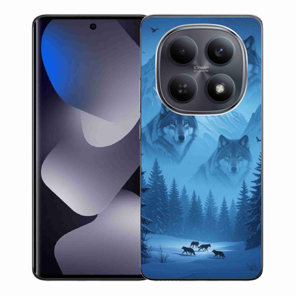 Gélový kryt mmCase na Xiaomi Redmi Note 15 4G - vlčia svorka