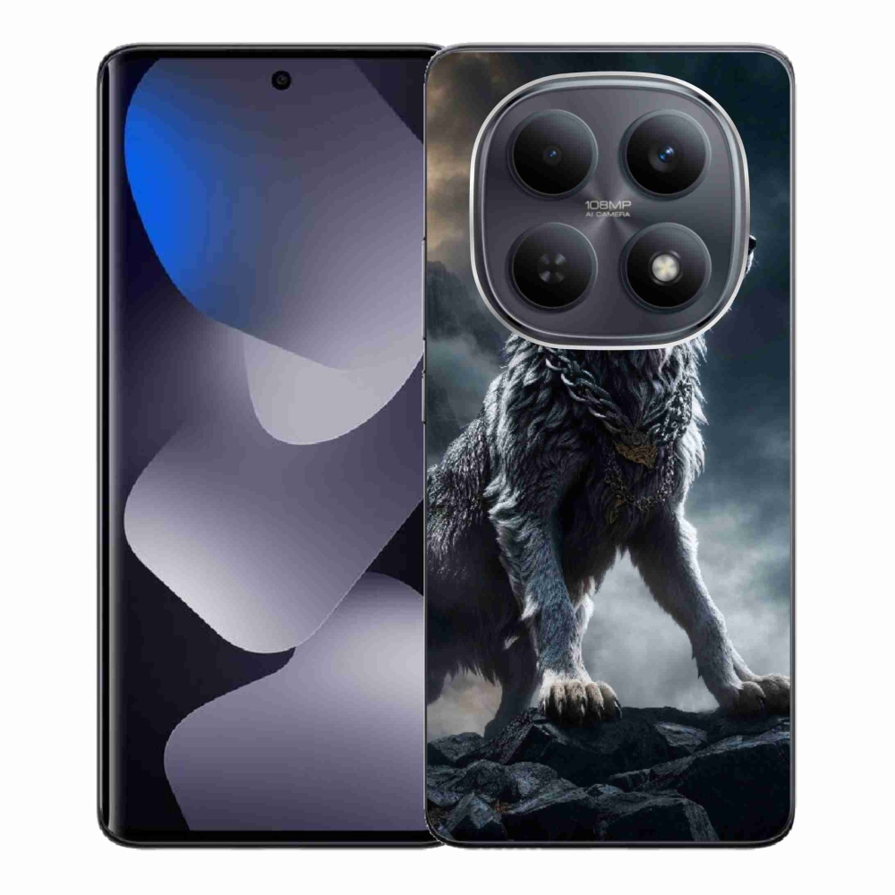 Gélový kryt mmCase na Xiaomi Redmi Note 15 4G - vlk 1