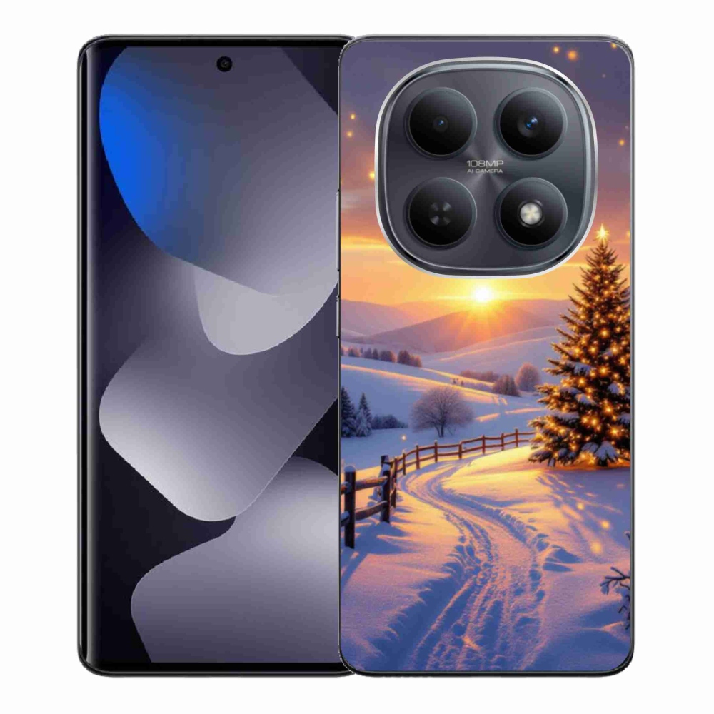 Gélový kryt mmCase na Xiaomi Redmi Note 15 4G - zimná krajina