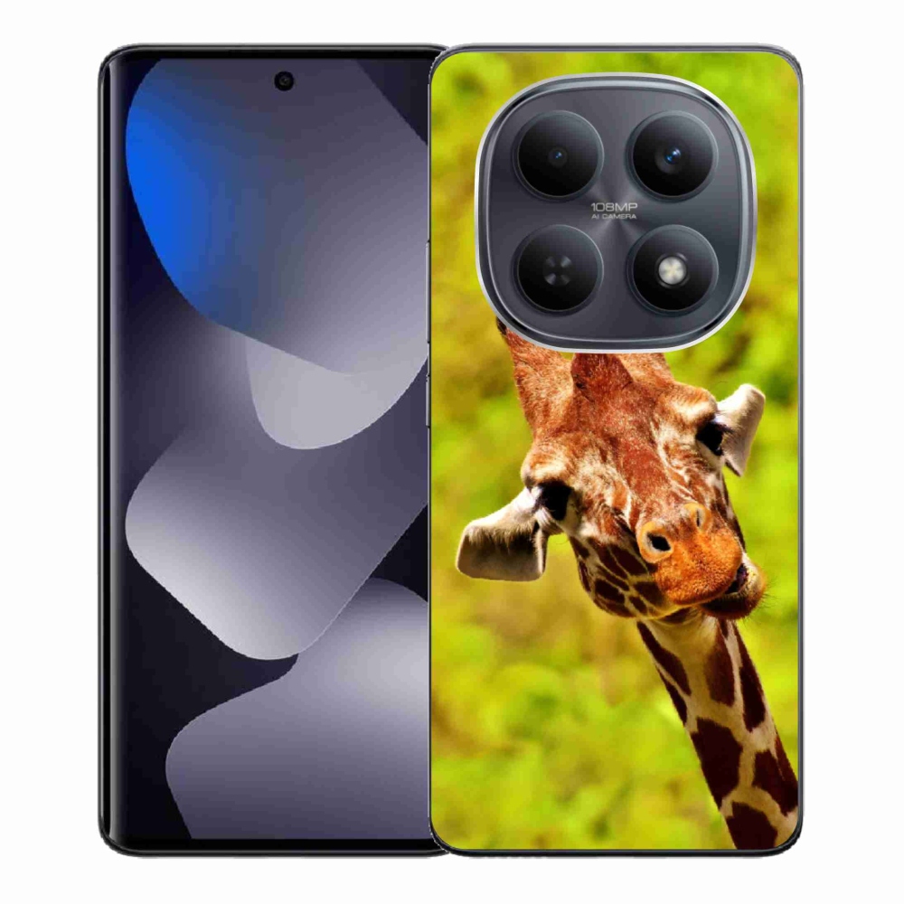 Gélový kryt mmCase na Xiaomi Redmi Note 15 4G - žirafa
