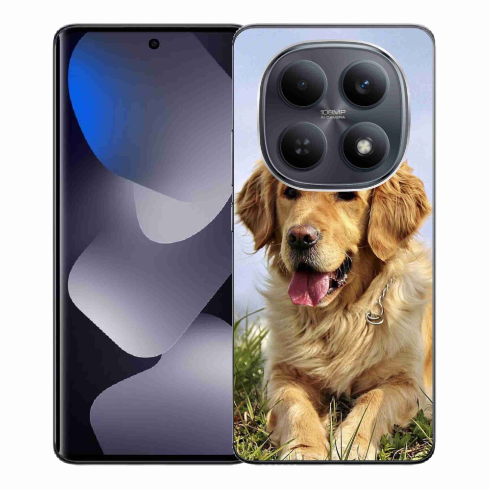 Gélový kryt mmCase na Xiaomi Redmi Note 15 4G - zlatý retriever