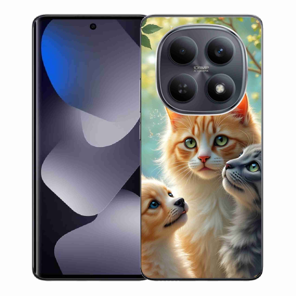 Gélový kryt mmCase na Xiaomi Redmi Note 15 4G - zvieracie priateľstvo 2
