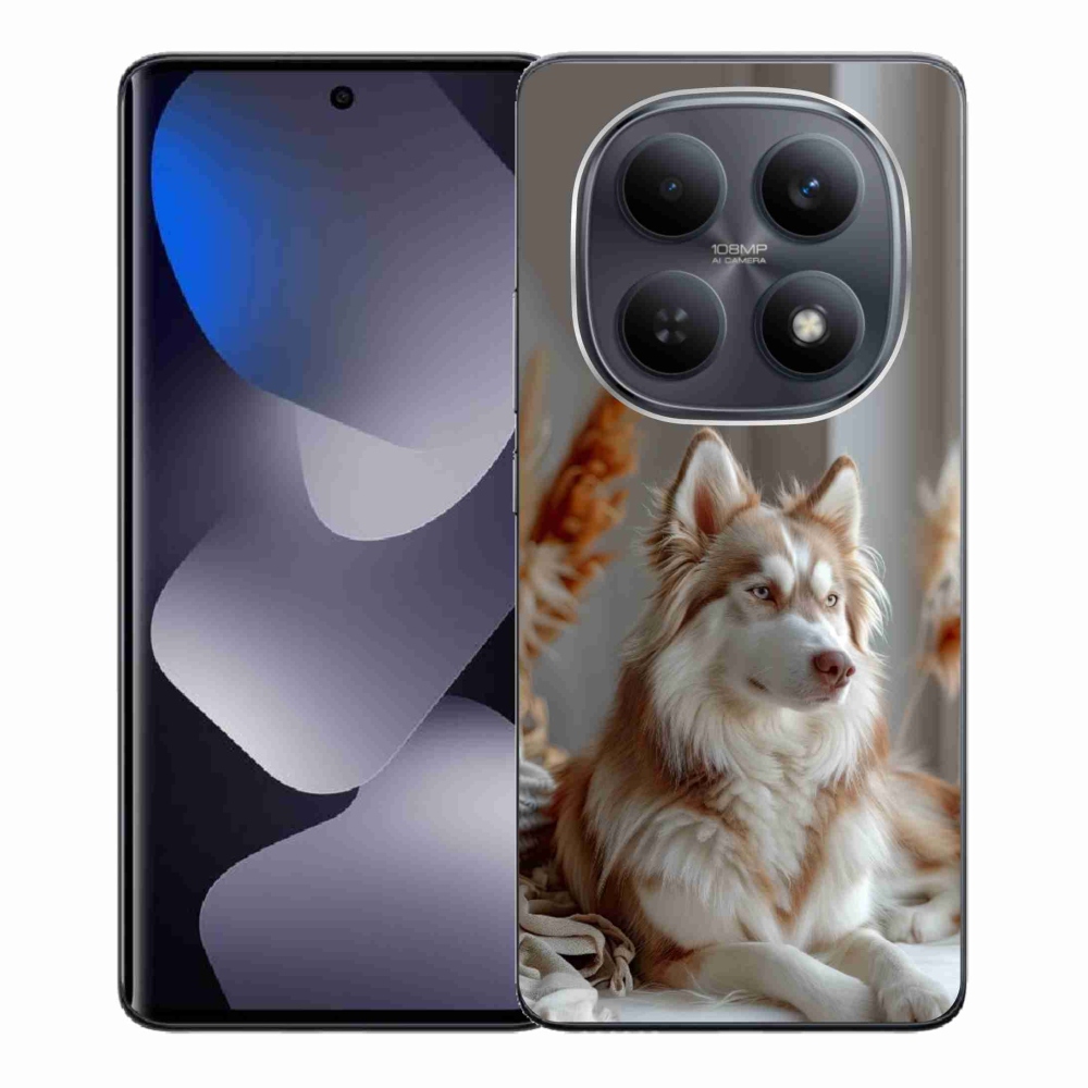 Gélový kryt mmCase na Xiaomi Redmi Note 15 5G/Poco M8 5G - pokojný sibírsky husky