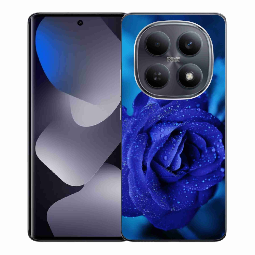 Gélový kryt mmCase na Xiaomi Redmi Note 15 5G/Poco M8 5G - modrá ruža