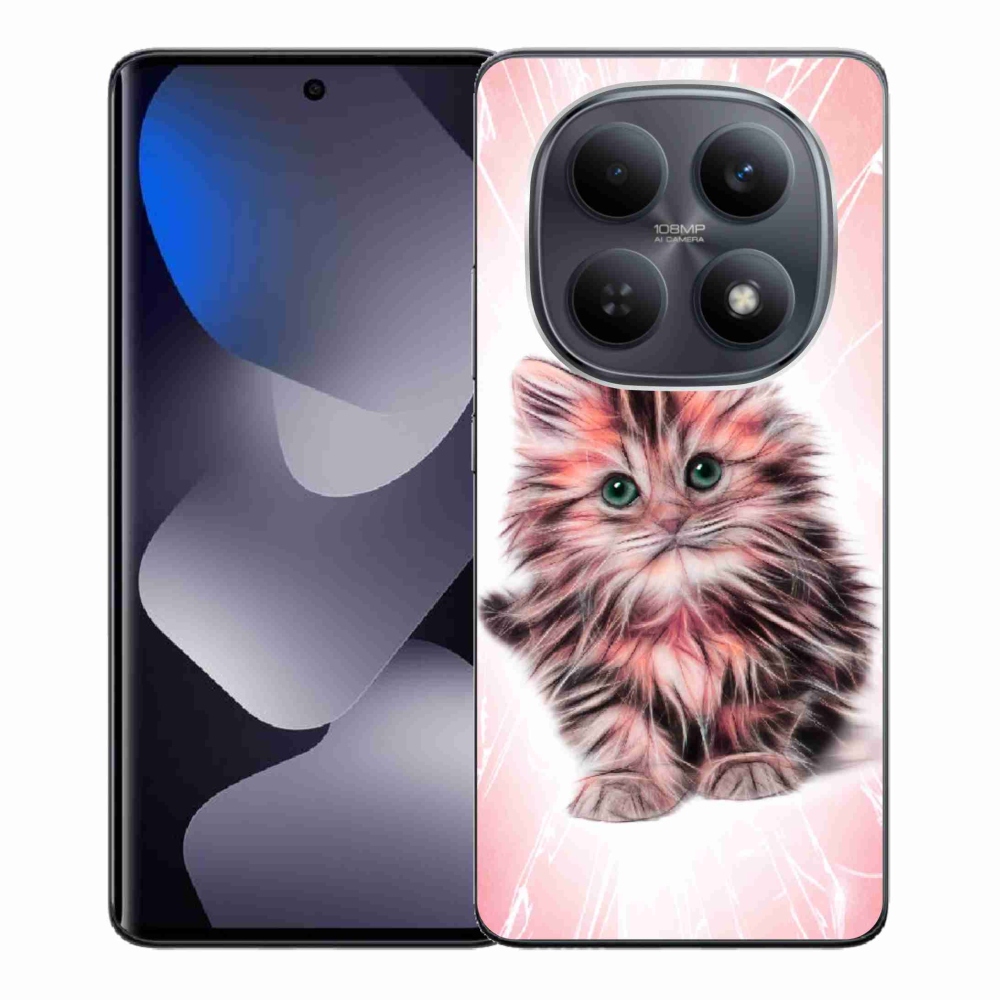 Gélový kryt mmCase na Xiaomi Redmi Note 15 5G/Poco M8 5G - roztomilé mačiatko