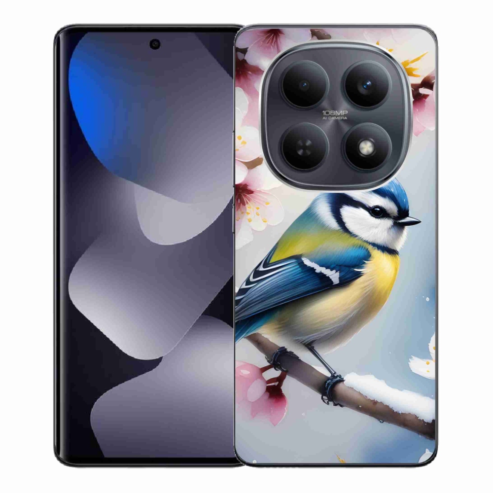 Gélový kryt mmCase na Xiaomi Redmi Note 15 5G/Poco M8 5G - sýkorka