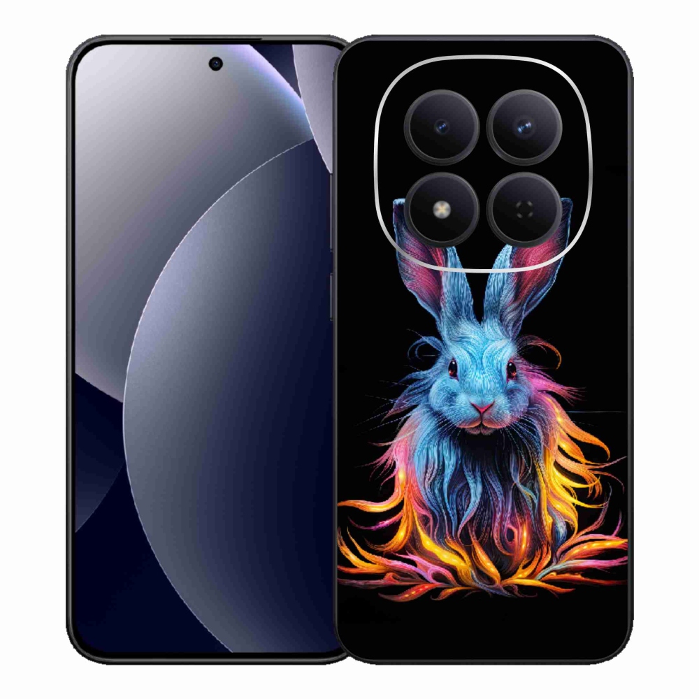 Gélový kryt mmCase na Xiaomi Redmi Note 15 Pro 5G - abstraktný zajac