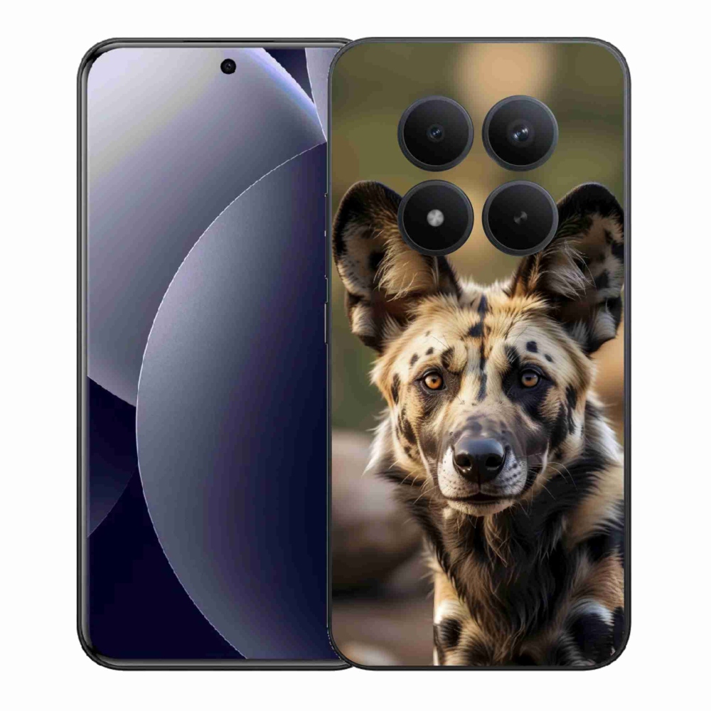 Gélový kryt mmCase na Xiaomi Redmi Note 15 Pro+ 5G - africký divoký pes