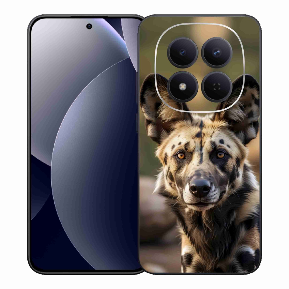 Gélový kryt mmCase na Xiaomi Redmi Note 15 Pre 5G - africký divoký pes