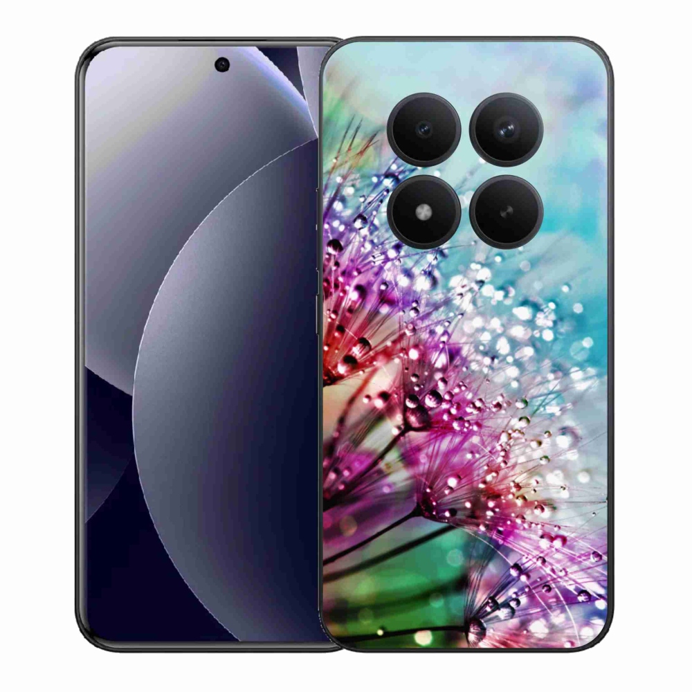 Gélový kryt mmCase na Xiaomi Redmi Note 15 Pro+ 5G/Xiaomi Poco M8 Pro 5G - farebné kvety