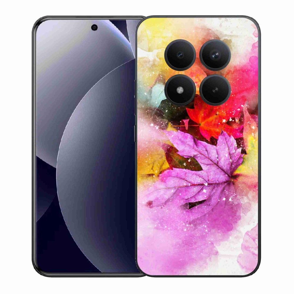 Gélový kryt mmCase na Xiaomi Redmi Note 15 Pro+ 5G/Xiaomi Poco M8 Pro 5G - farebné listy