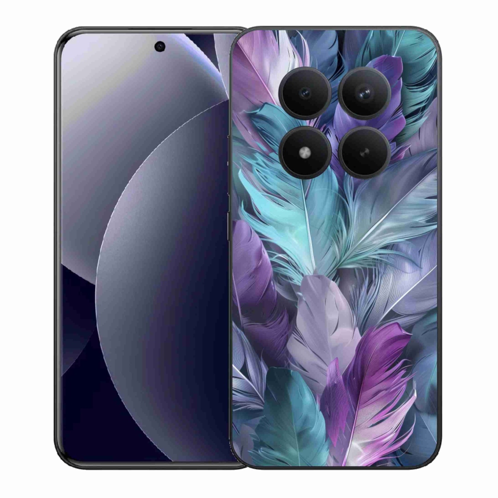 Gélový kryt mmCase na Xiaomi Redmi Note 15 Pro+ 5G/Xiaomi Poco M8 Pro 5G - farebné perie 2