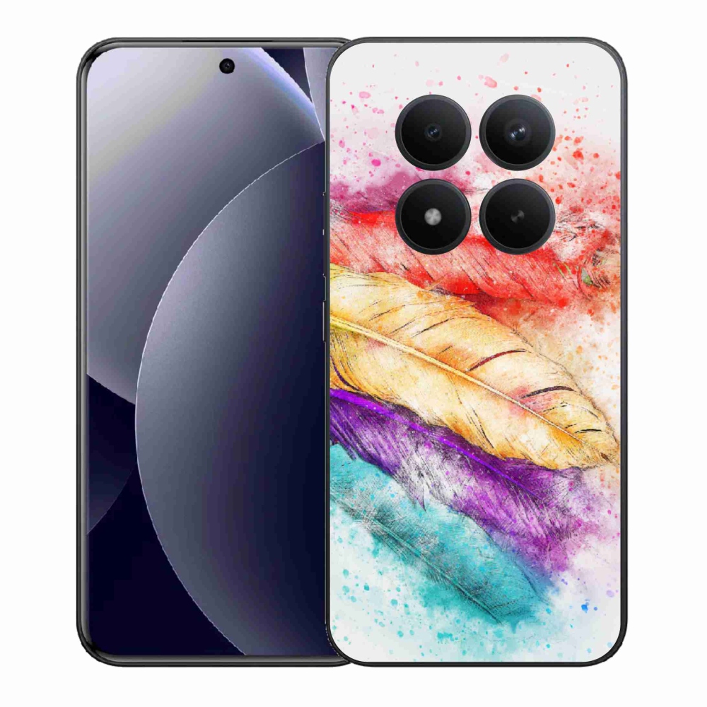 Gélový kryt mmCase na Xiaomi Redmi Note 15 Pro+ 5G/Xiaomi Poco M8 Pro 5G - farebné perie