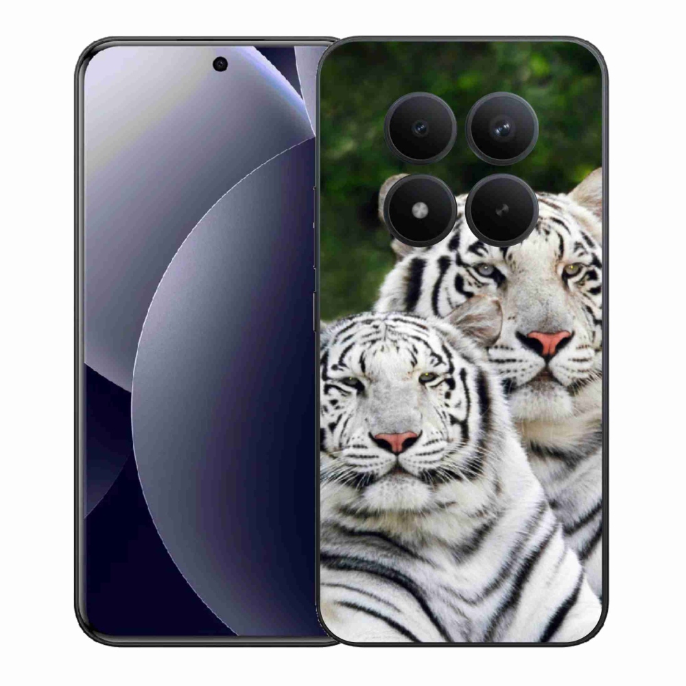 Gélový kryt mmCase na Xiaomi Redmi Note 15 Pro+ 5G/Xiaomi Poco M8 Pro 5G - bieli tigre